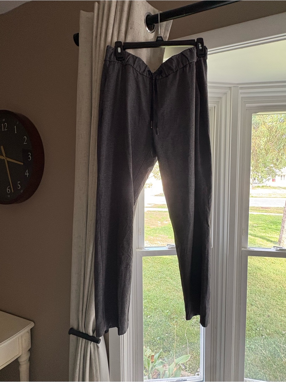 Gray Lululemon On the Fly joggers